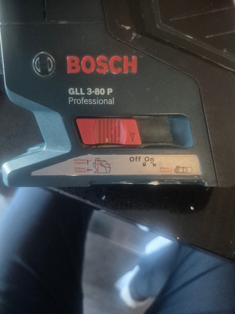 Bosch gll 3-80p professionnel, Bricolage & Construction, Outillage | Autres Machines, Enlèvement ou Envoi, Comme neuf