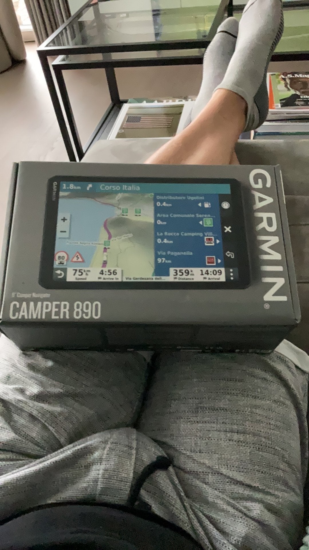 Garmin Camper 890, Autos : Divers, Navigation de voiture, Utilisé, Enlèvement