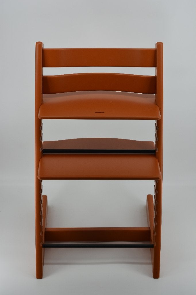 Stokke Tripp Trapp Lava Orange – Tripp Trapp stoel, Verzenden, Gebruikt, Meegroeistoel, Aanschuifbaar