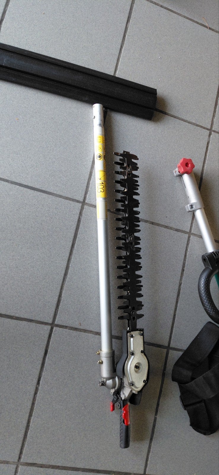 taille-haie bosch, Enlèvement