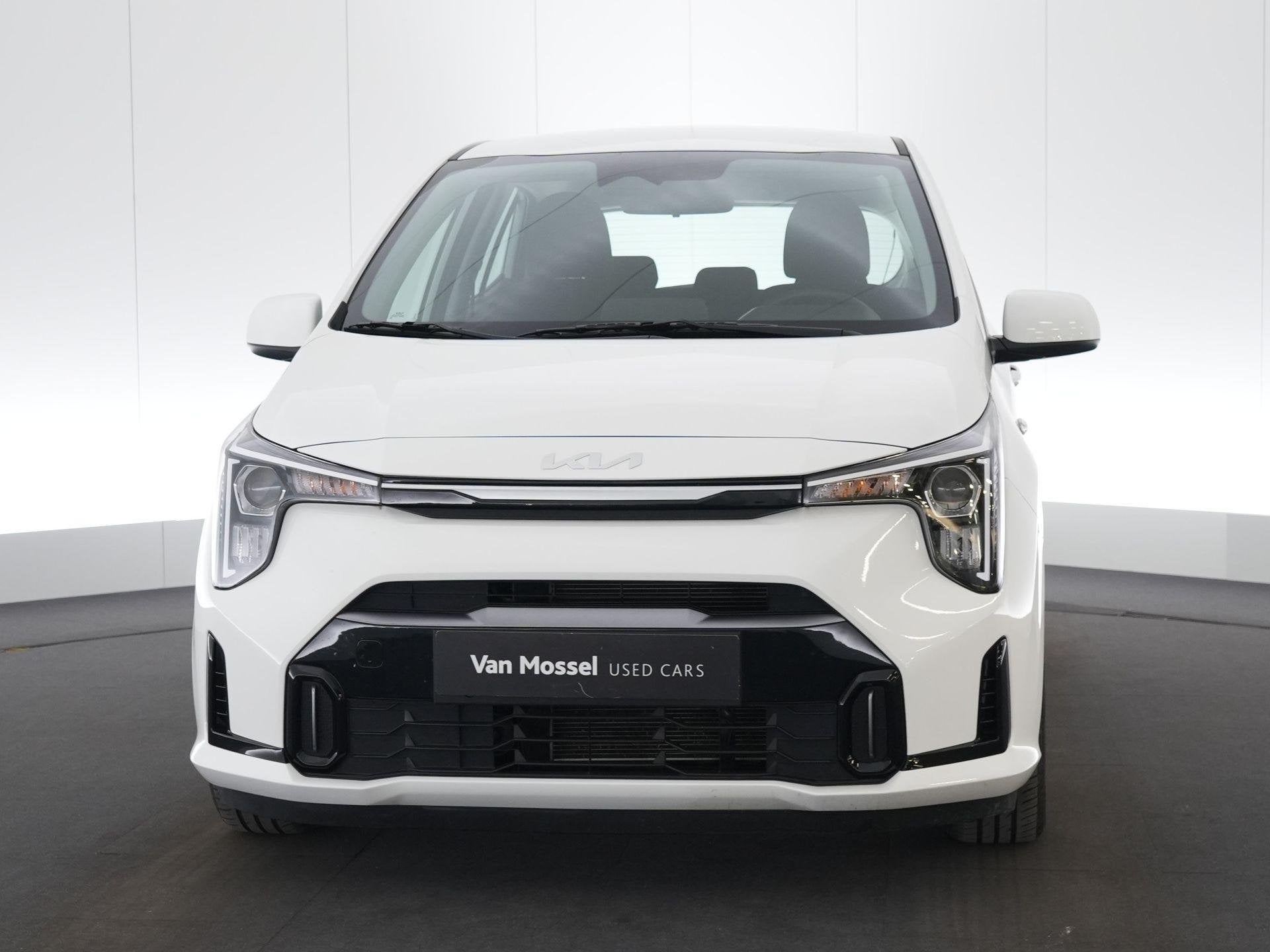 Kia Picanto 1.0 MPI 63 Pulse AMT, Auto's, Kia, 4 zetels, Stof, Gebruikt, Zwart