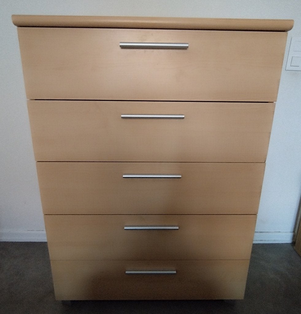 Commode, Huis en Inrichting, Ophalen, 5 laden of meer, 100 tot 150 cm, 50 tot 100 cm