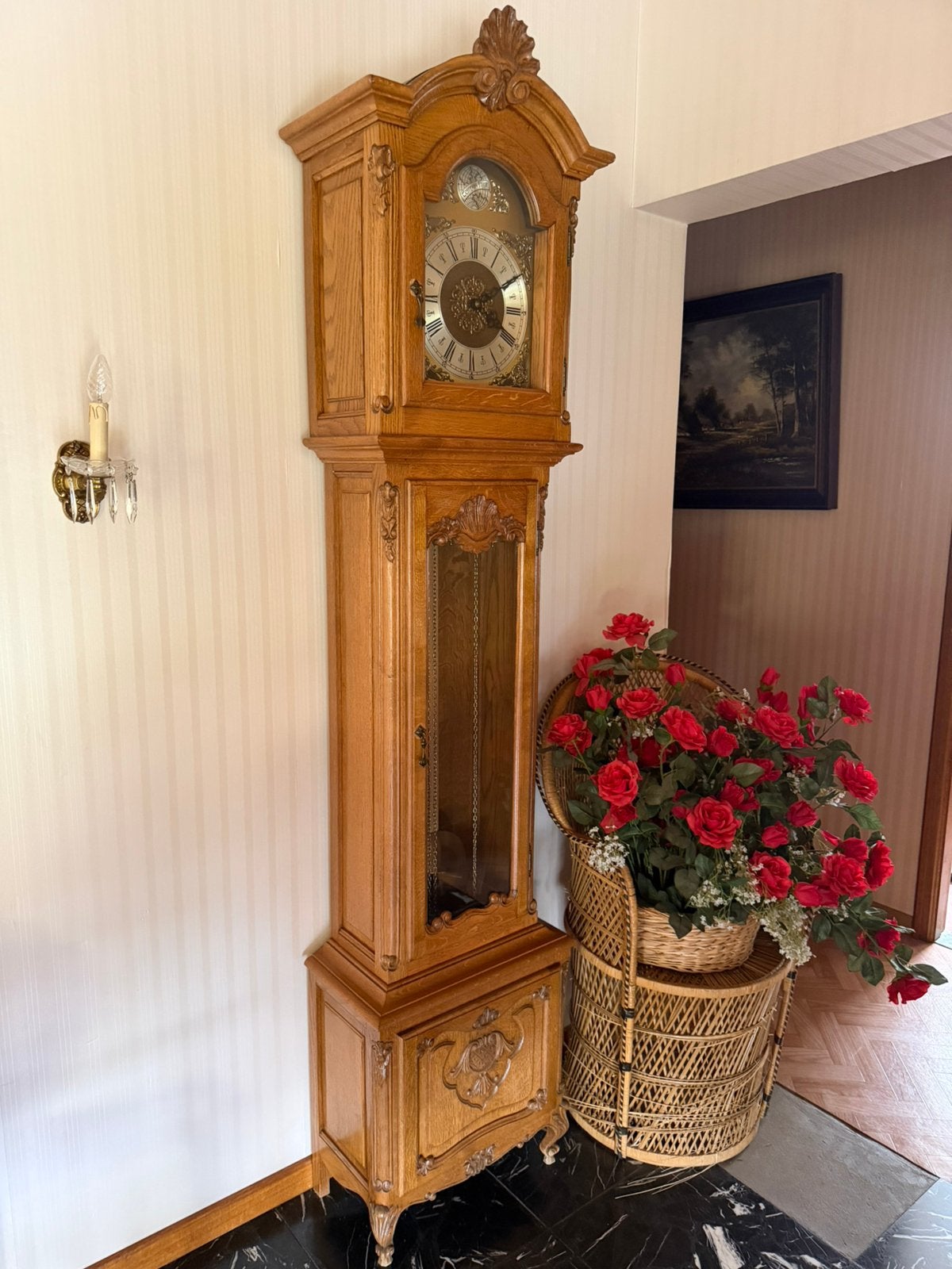 Mooie staande klok, Antiquités & Art, Antiquités | Horloges, Enlèvement