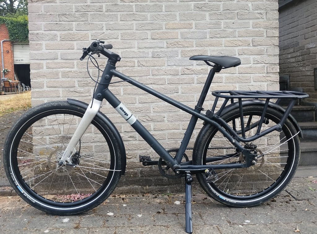 Commuter Ahooga Modular, Fietsen en Brommers, Ophalen, Zo goed als nieuw, Schijfrem, Versnellingen