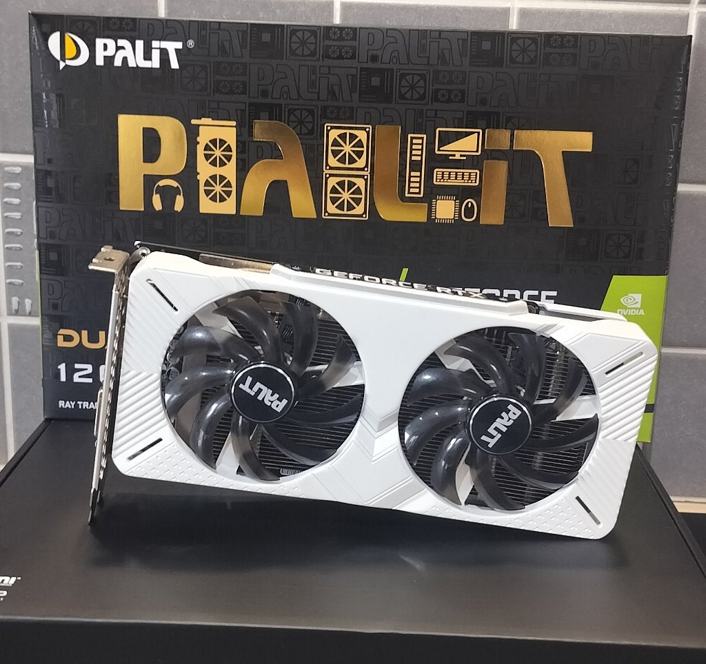 Palit RTX 2060 12GB Custom White | Thermal Grizzly, Computers en Software, PCI-Express 3, GDDR6, Ophalen of Verzenden, Nvidia