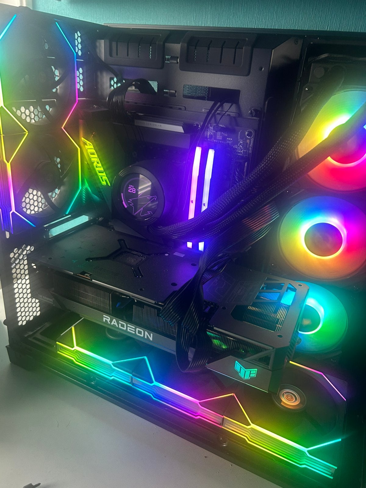 Gaming pc met i9 14900 k en rtx 3080 aorus, Enlèvement, Comme neuf, Gaming, SSD