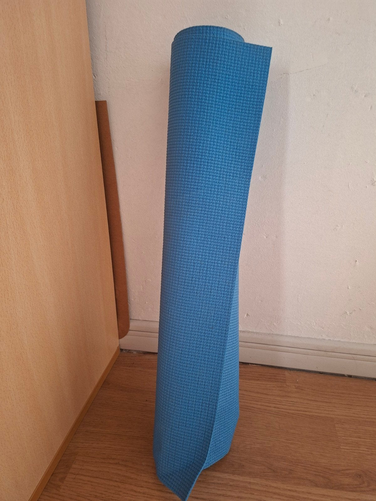 Fijne yogamat blauw, 60 x 170cm, Sport en Fitness, Ophalen, Yogamat