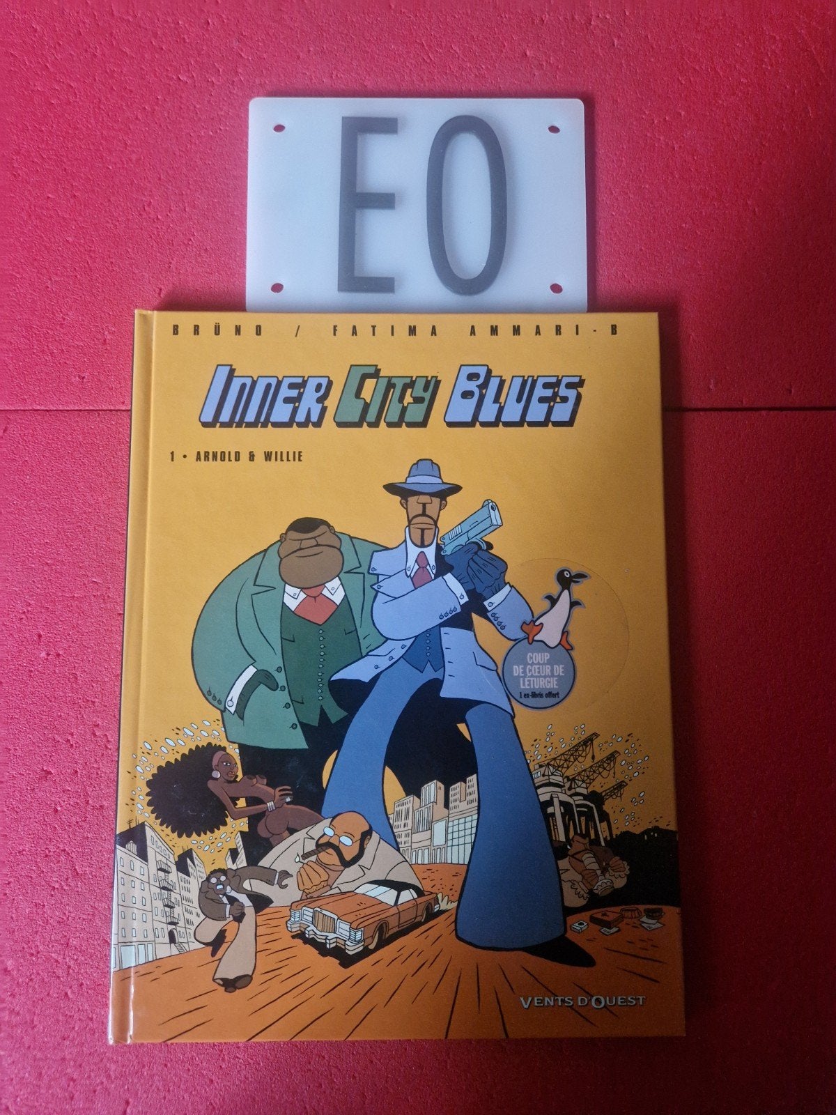 bd inner city blues 1,EO, avec ex libris, Enlèvement ou Envoi