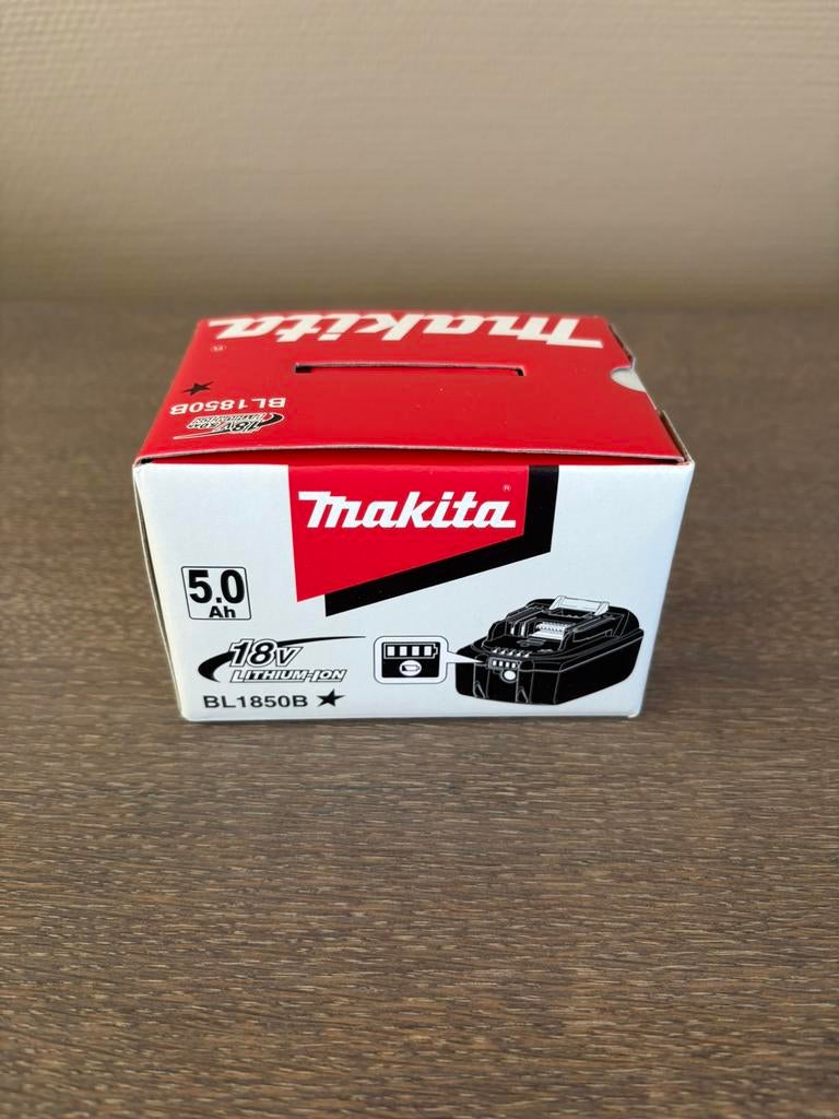 Makita BL1850B 18V 5.0Ah accu – nieuw in doos, Ophalen, Nieuw