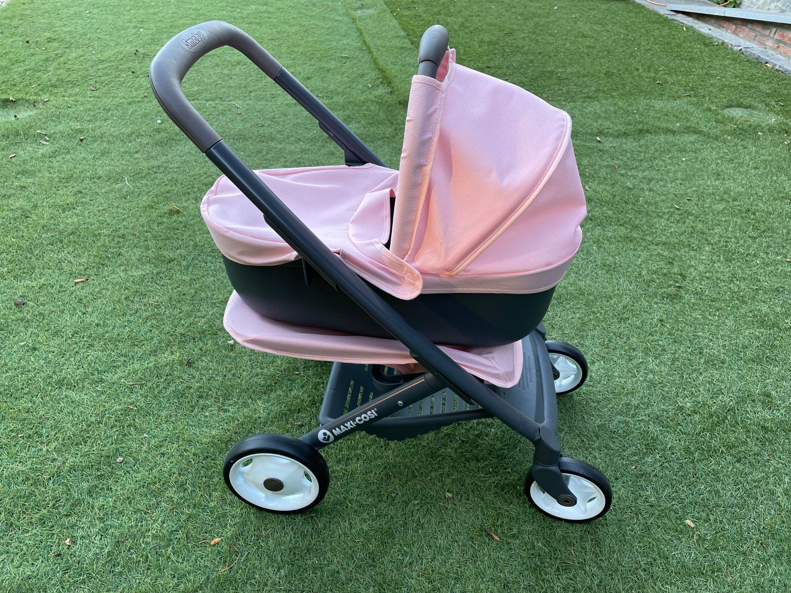 Voiture de poupée Smoby Maxi Cosi 3 en 1 neuve, Enlèvement, Neuf