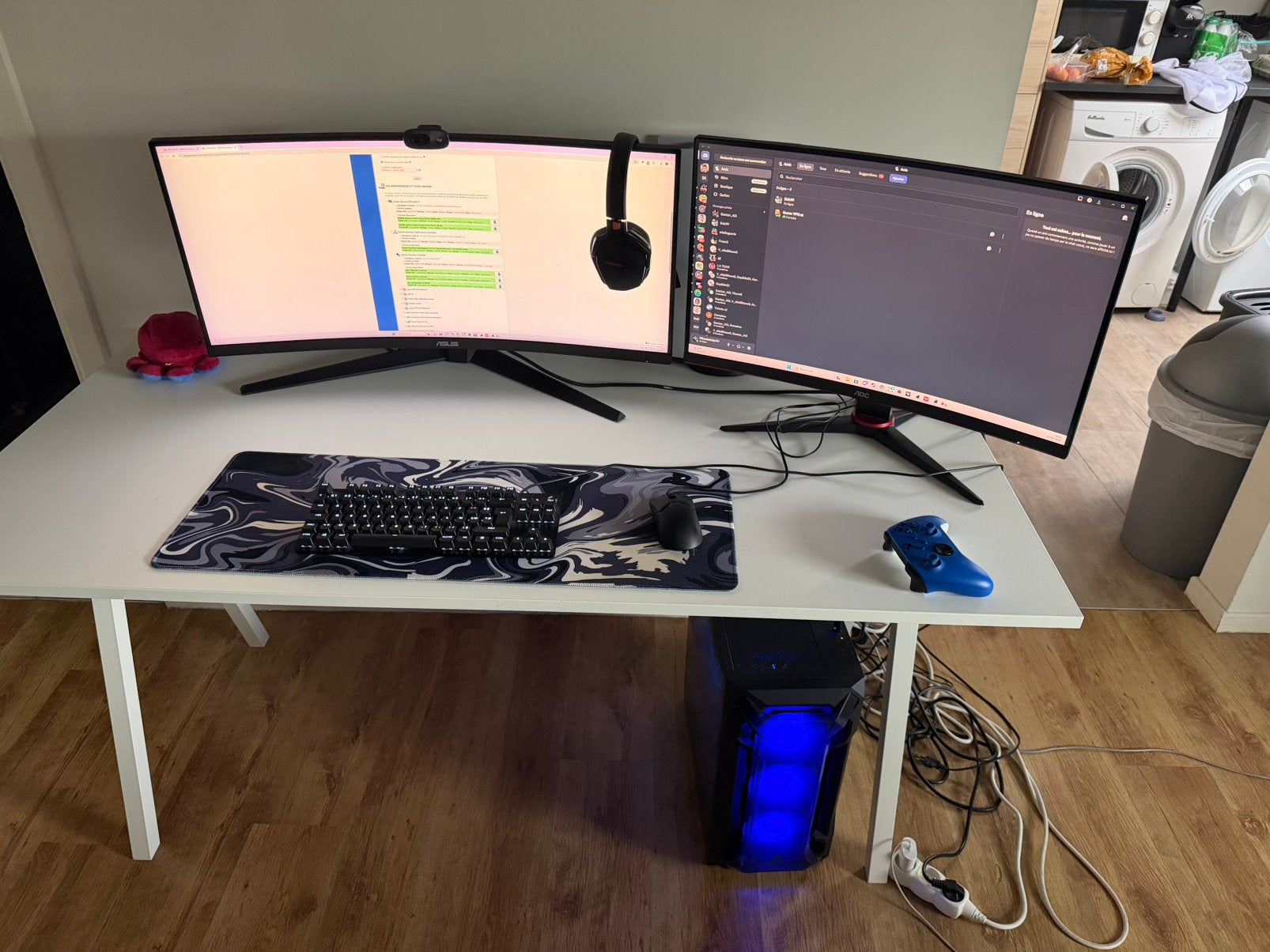 Setup complet a vendre, Maison & Meubles, Bureaux, Enlèvement, Comme neuf