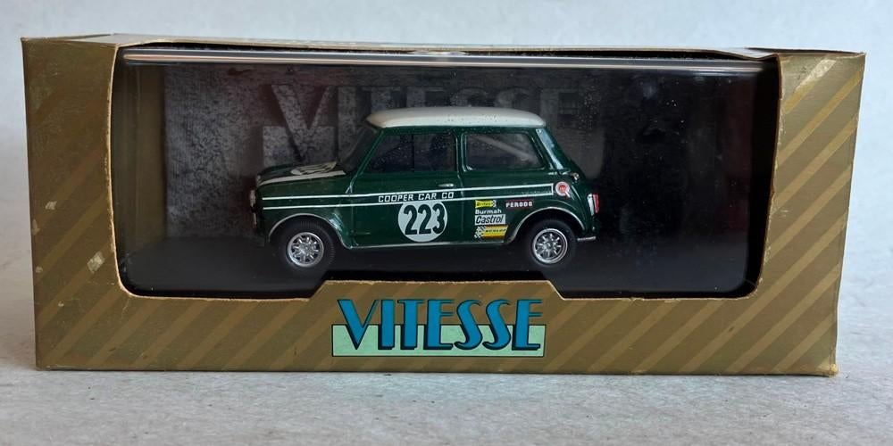 Mini Cooper S MkII British Saloon Champ. #223. Vitesse L061., Hobby & Loisirs créatifs, Voitures miniatures | 1:43, Enlèvement ou Envoi