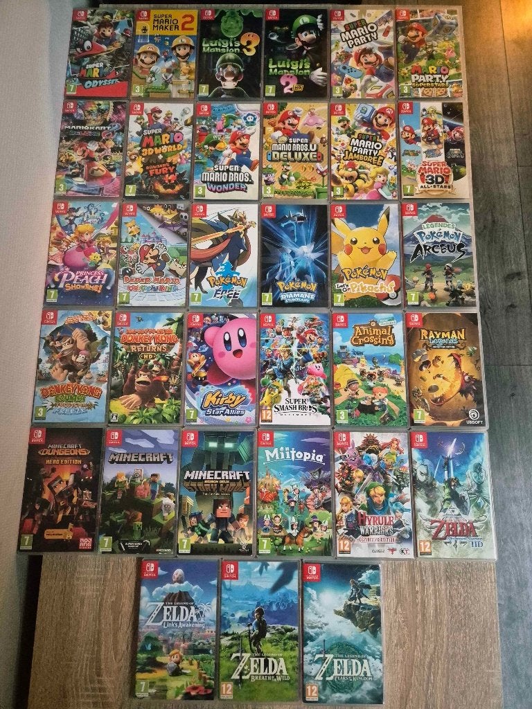 Différents jeux de switch, Consoles de jeu & Jeux vidéo, Jeux | Nintendo Switch, Enlèvement, Comme neuf