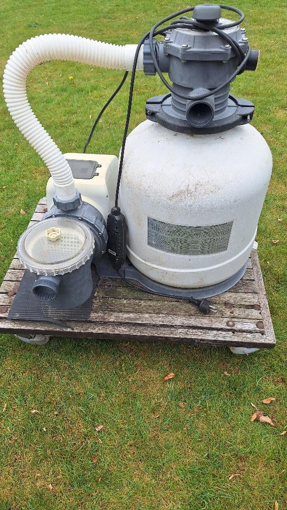 Zandfilterpomp Intex, Ophalen, Gebruikt, Filter