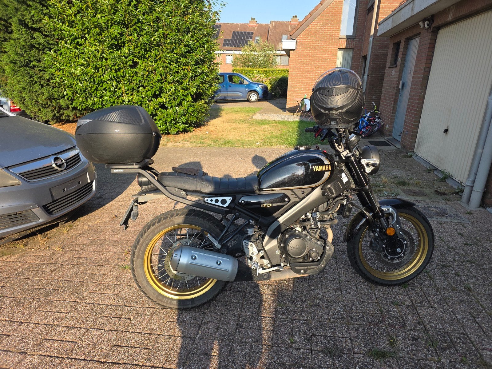 yamaha xsr 125 Legacy Rijbewijs B 2025-9900 km rijbewijs B, Gebruikt, Particulier, 125 cc, Handgeschakeld