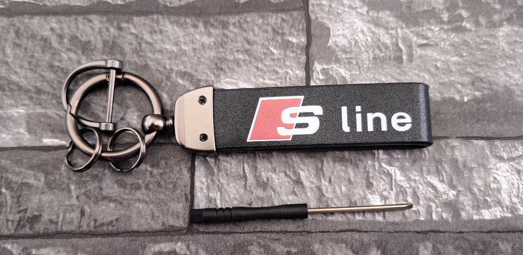 porte-clé AUDI S line Noir, Verzamelen, Sleutelhangers, Overige typen, Nieuw, Ophalen of Verzenden