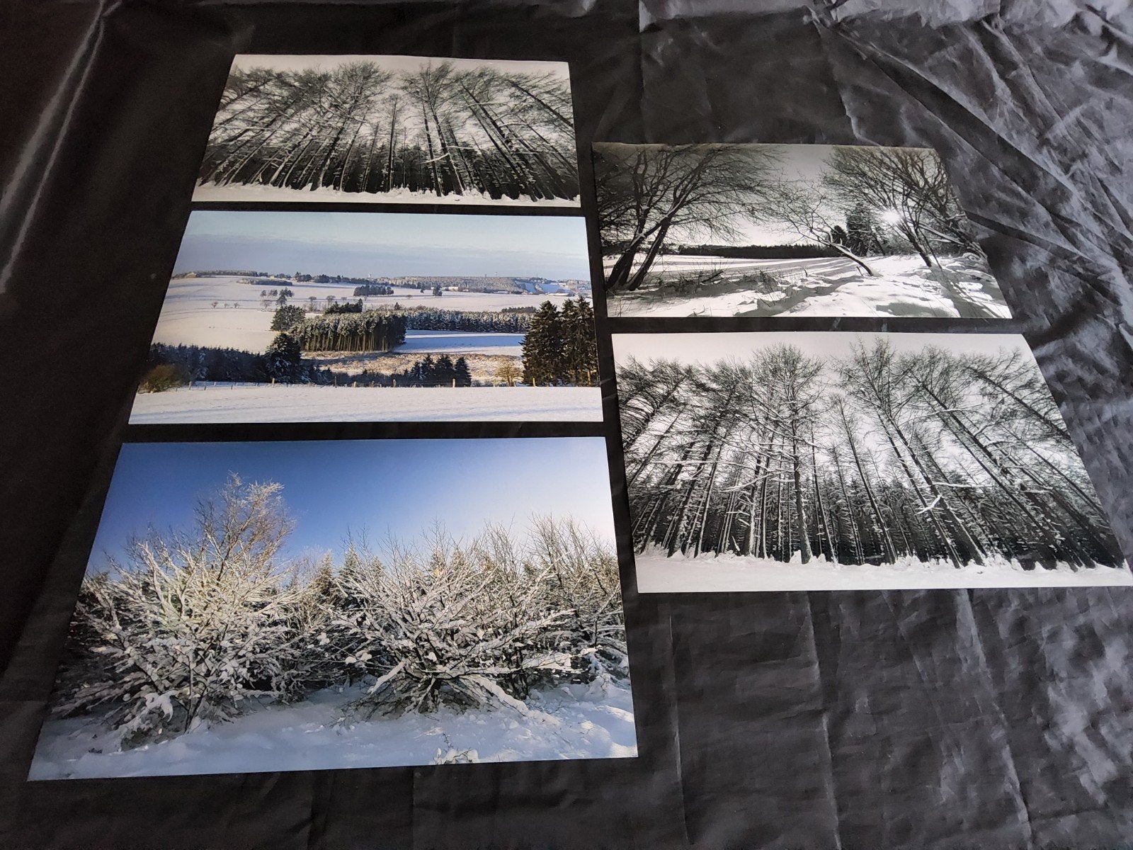 originele foto's winterlandschap, Ophalen, Foto