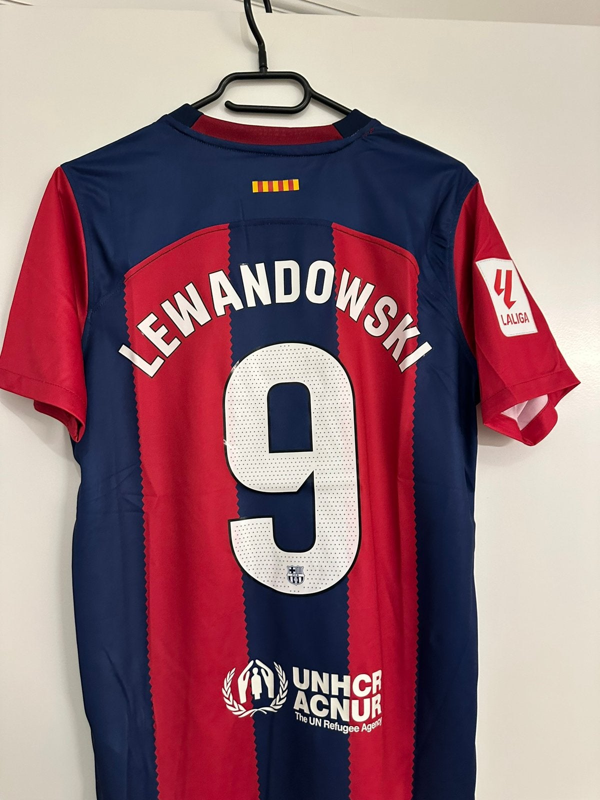 Lewandowski Barcelona Rolling stones S, Ophalen of Verzenden, Zo goed als nieuw