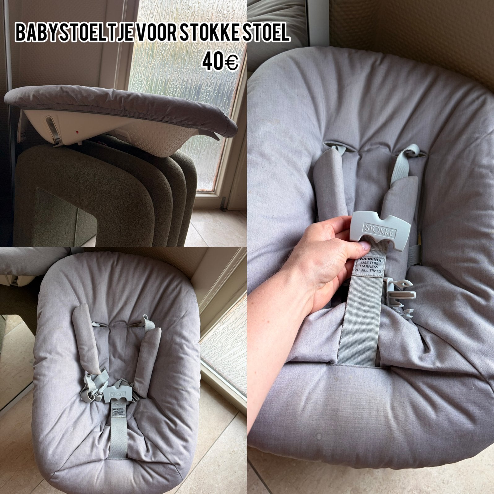 Stokke Tripp Trapp new born, Ophalen, Zo goed als nieuw