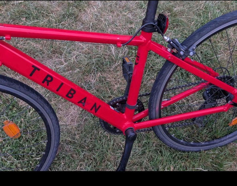 Kinderkoersfiets tridan (8-10 jaar), Ophalen, Gebruikt