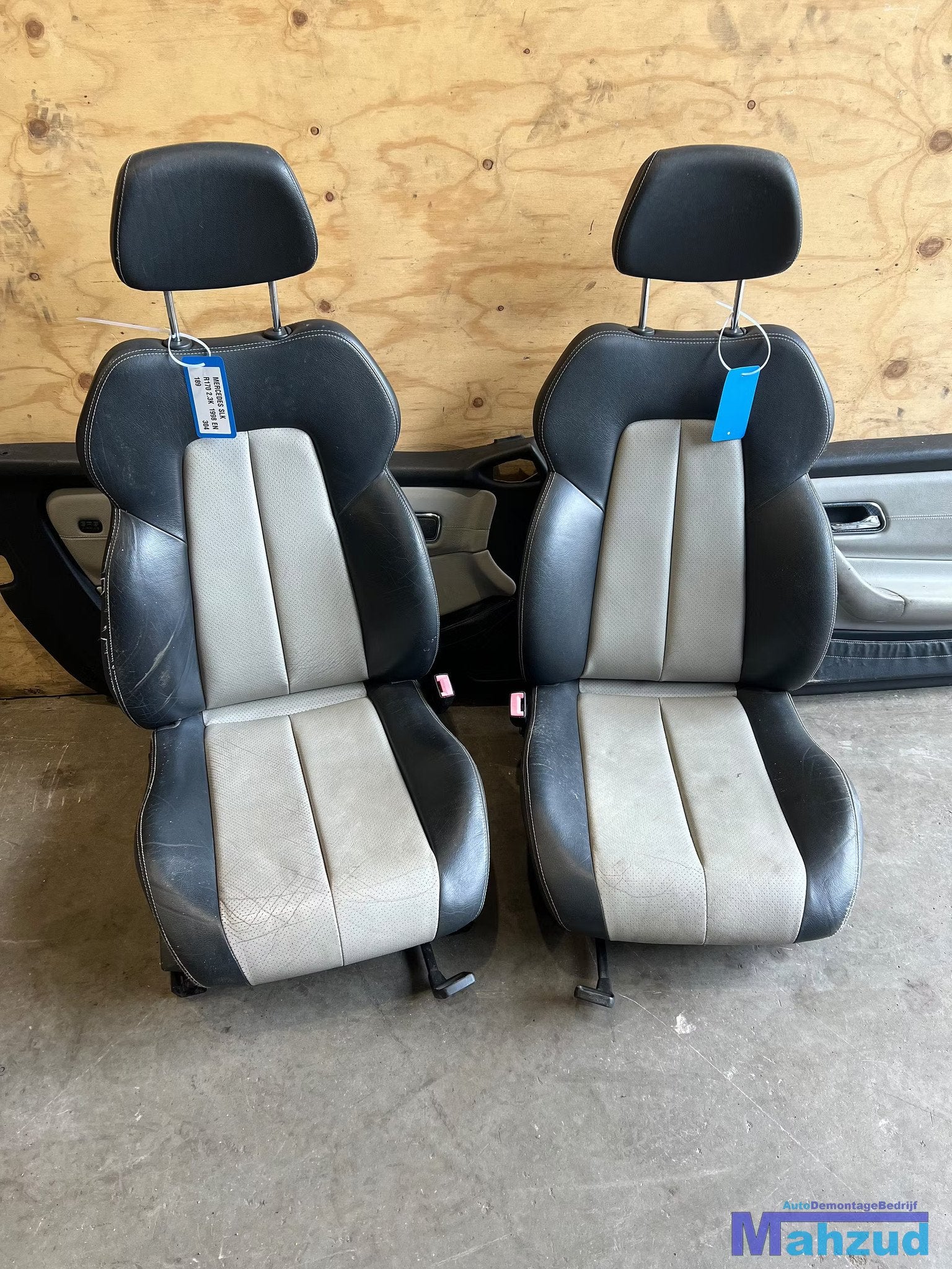 MERCEDES SLK R170 Zwart beige leer interieur 1996-2004, Gebruikt, Mercedes-Benz AG, Mercedes-Benz, Mercedesstrasse 120
70372  Stuttgart, DE