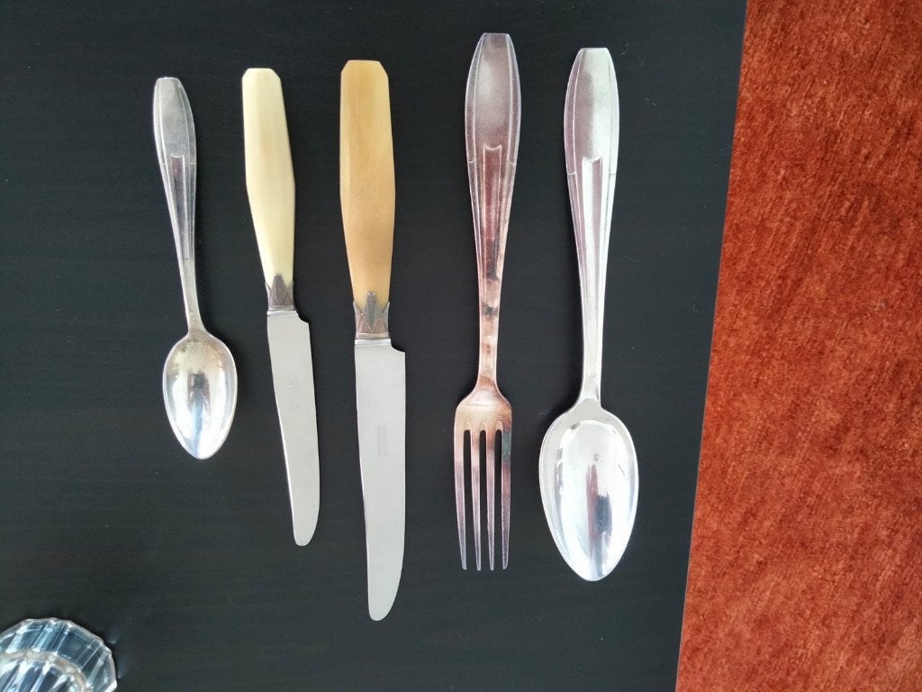 Vintage bestek., Ophalen