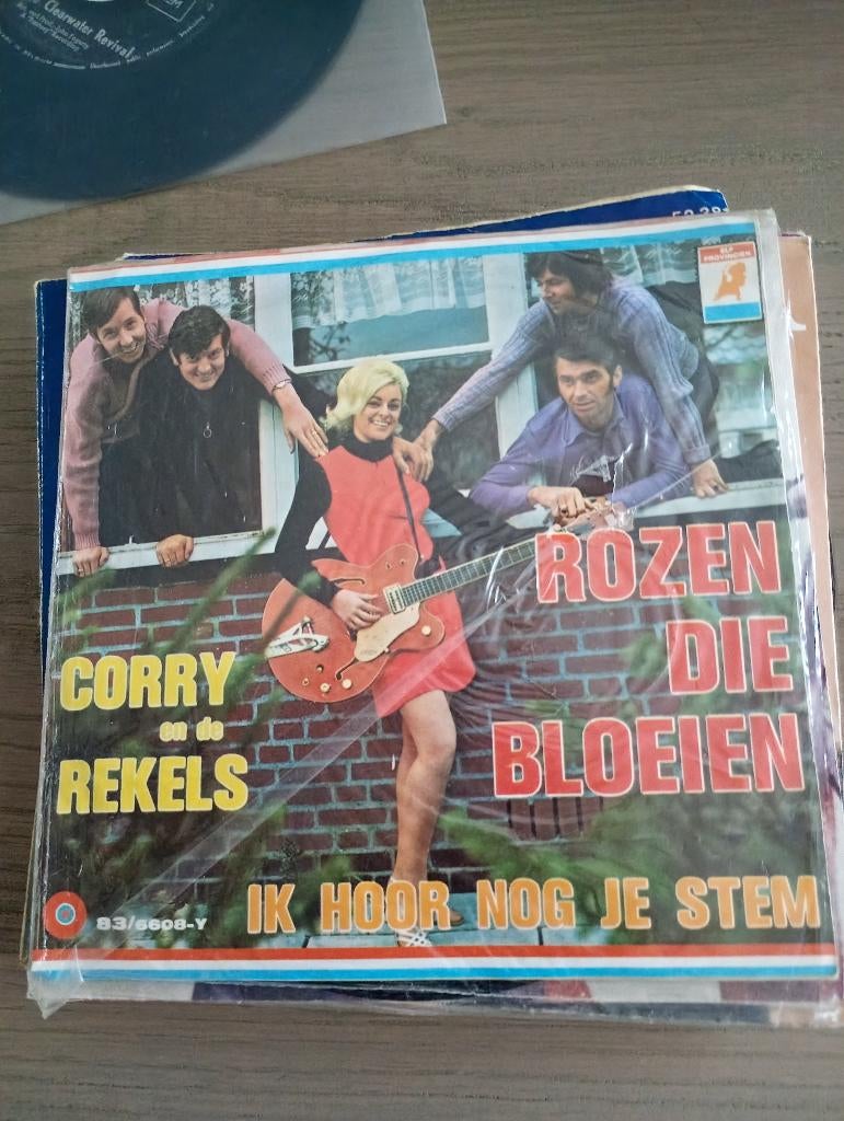 Corry en de Rekels - Rozen die bloeien, Gebruikt, 7 inch, Single, Ophalen of Verzenden