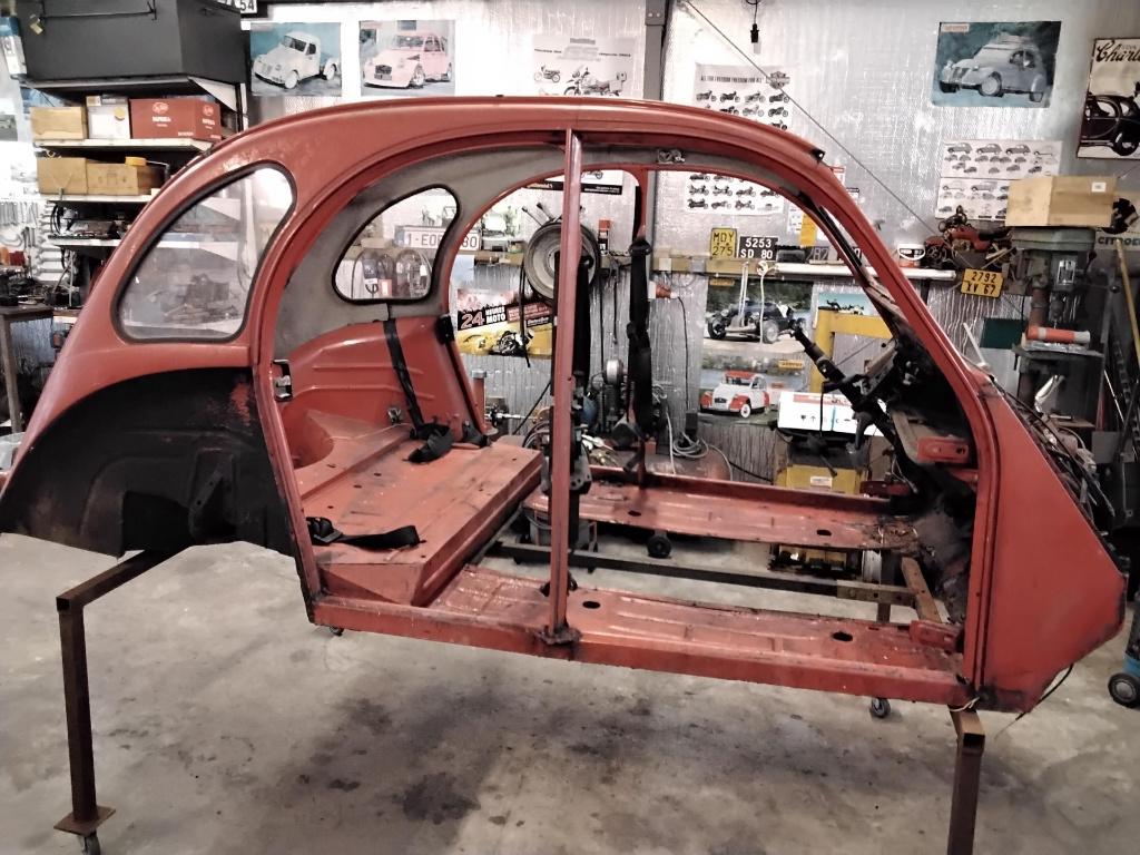 Caisse Citroën 2cv, Autos, Particulier, Achat, 2CV