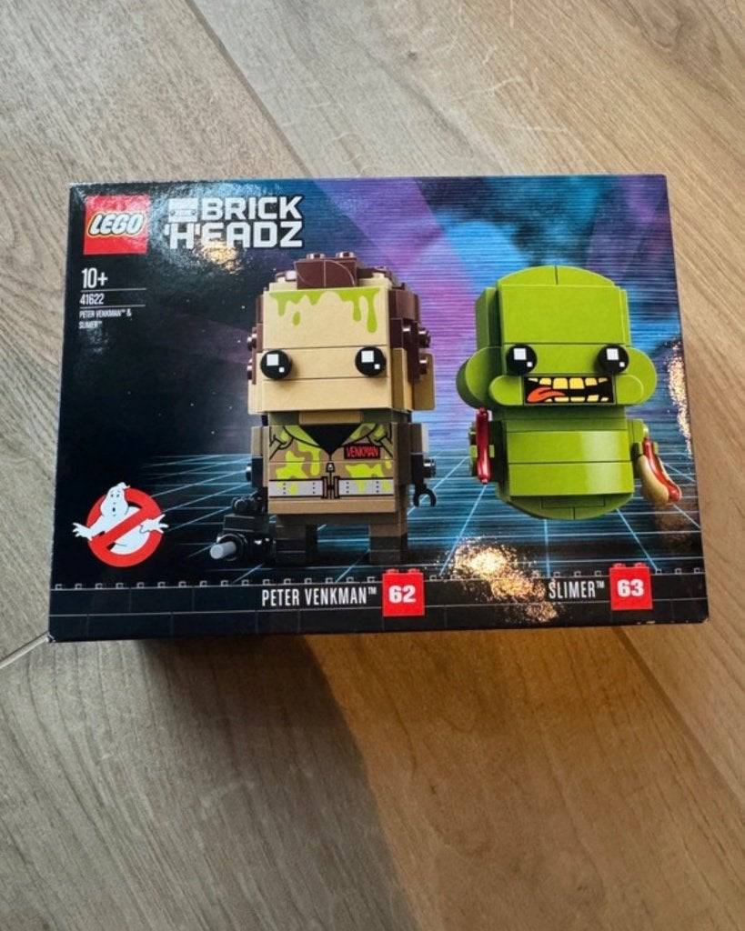 Lego Brickheadz 41622 - Peter Venkman & Slimer, Ophalen, BrickHeadz, Lego, Nieuw