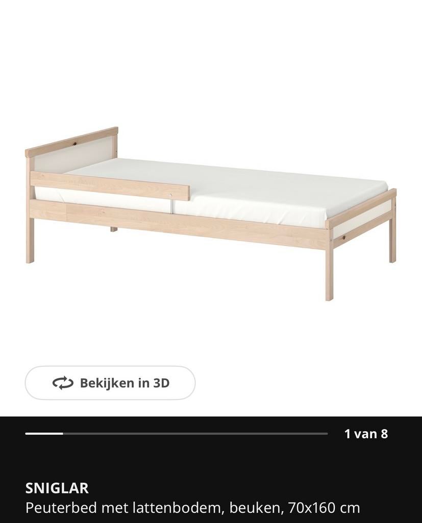 Kinderbed Sniglar Ikea, Maison & Meubles, Enlèvement, Comme neuf