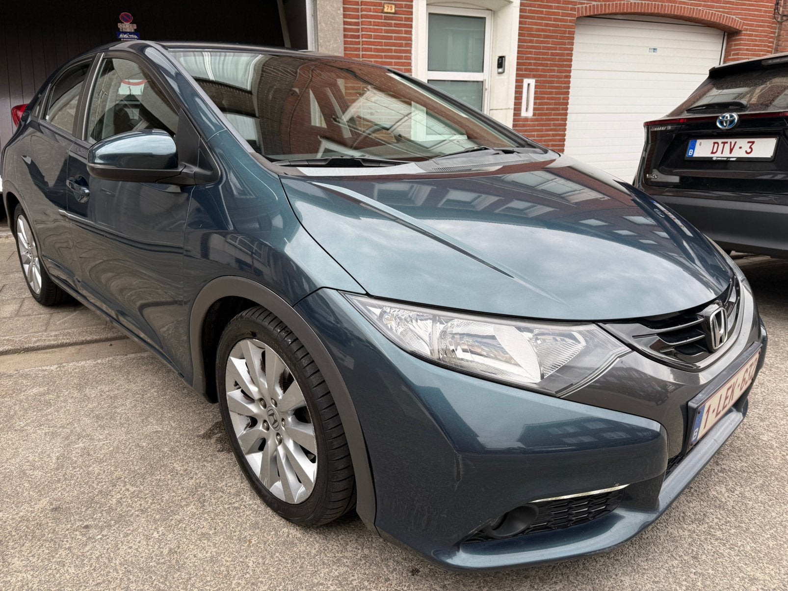 Manuel d'entretien de la Honda civic 2012 196.085 km, Autos, Achat, Entreprise, Noir, 5 portes