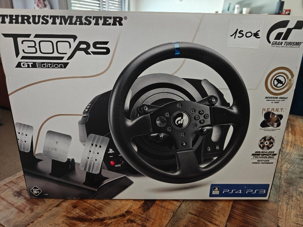 Thrustmaster GT edition race stuur + pedalen, Games en Spelcomputers, Ophalen, Zo goed als nieuw, PlayStation 3