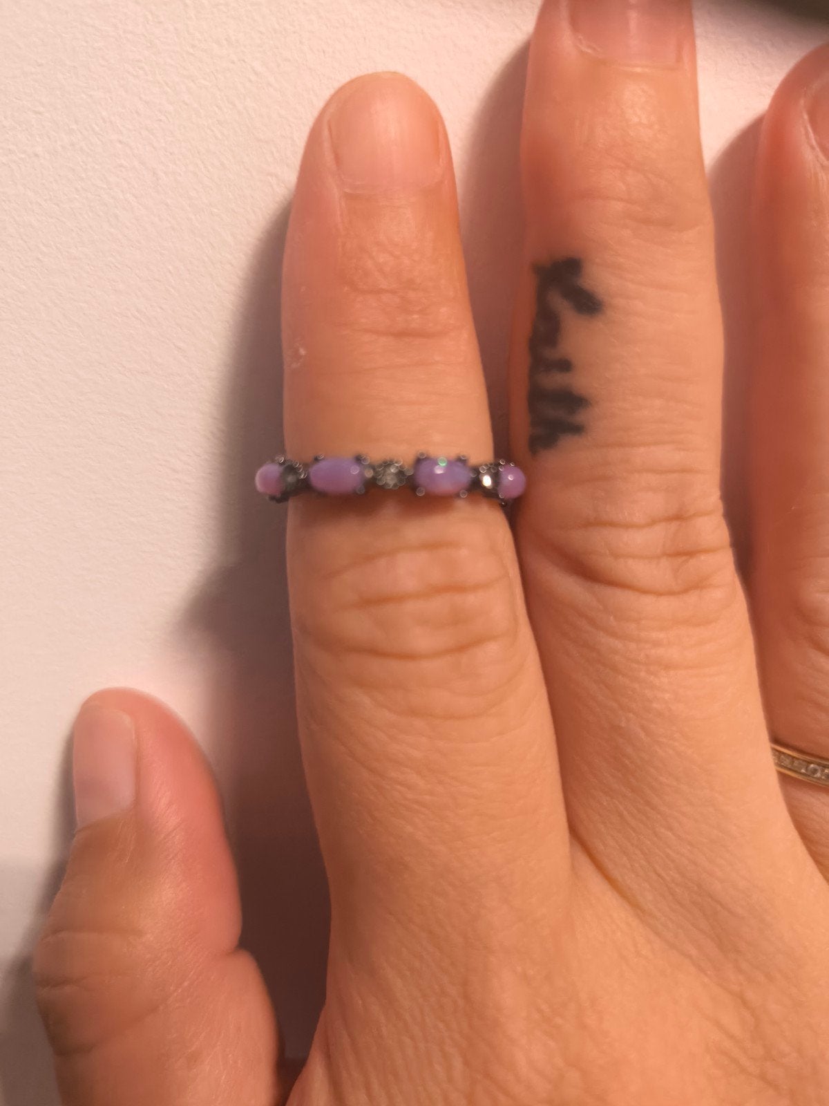 Opaal ring, Ophalen of Verzenden