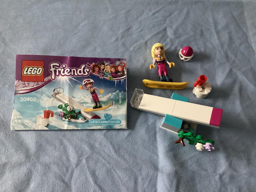 Lego friends snowboard tricks, Ophalen of Verzenden, Zo goed als nieuw, Lego