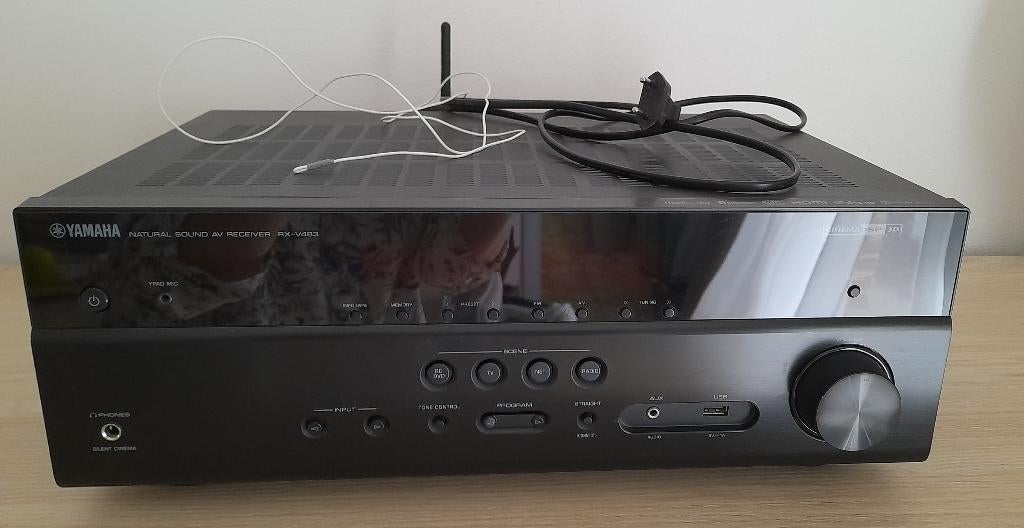 Ampli Yamaha RXV 483 BL, Enlèvement, Comme neuf, Yamaha