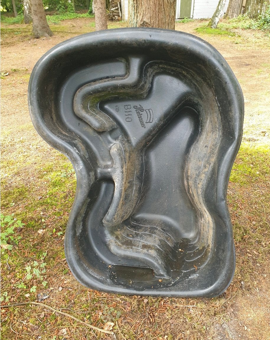 Kunststof vijver te koop, Ophalen, Gebruikt