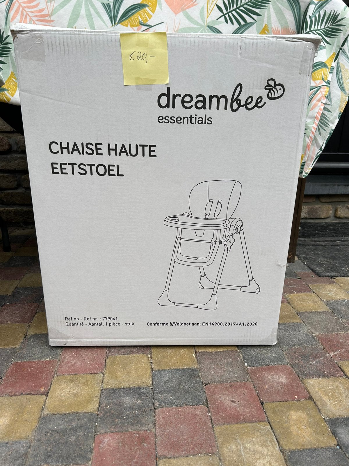 Eetstoel Dreambee, Kinderen en Baby's, Ophalen, Zo goed als nieuw, Meegroeistoel, Aanschuifbaar