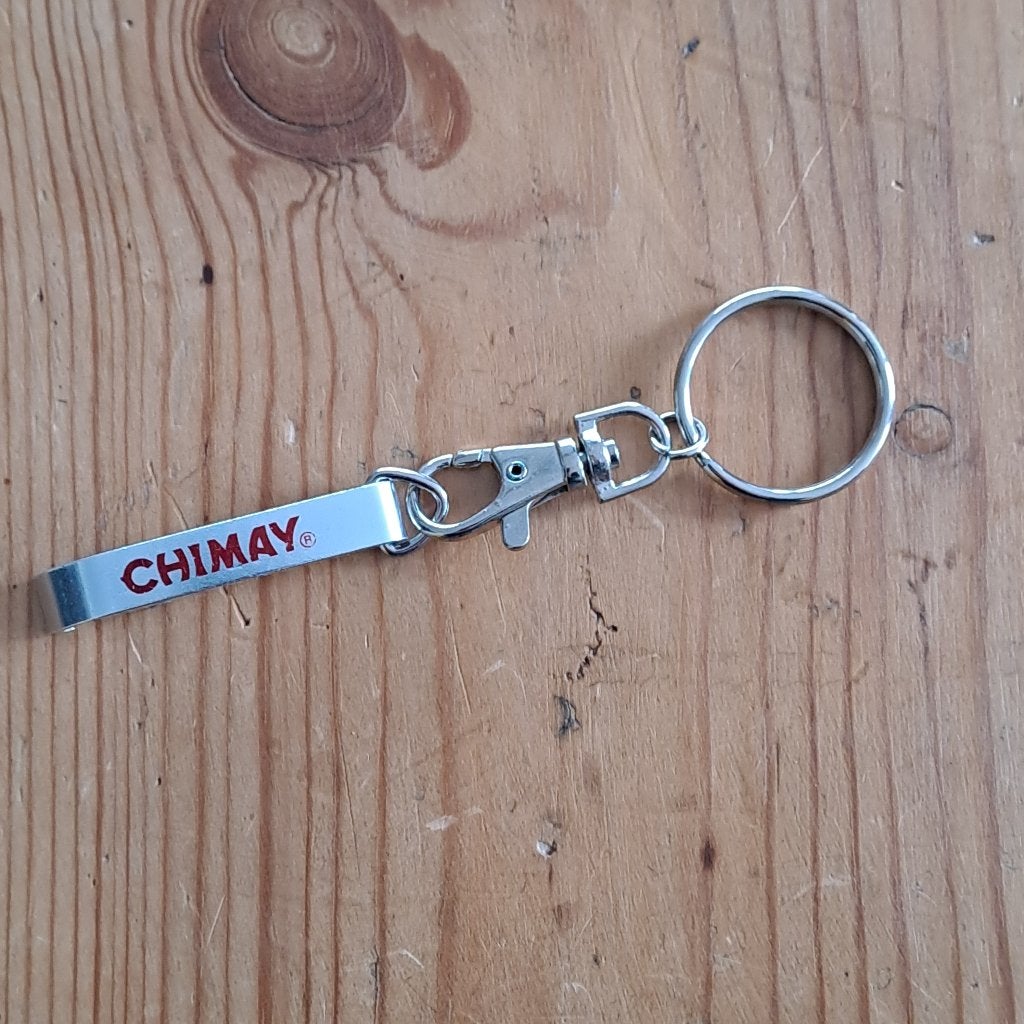 Chimay sleutelhanger met flesopener, Verzamelen, Ophalen of Verzenden