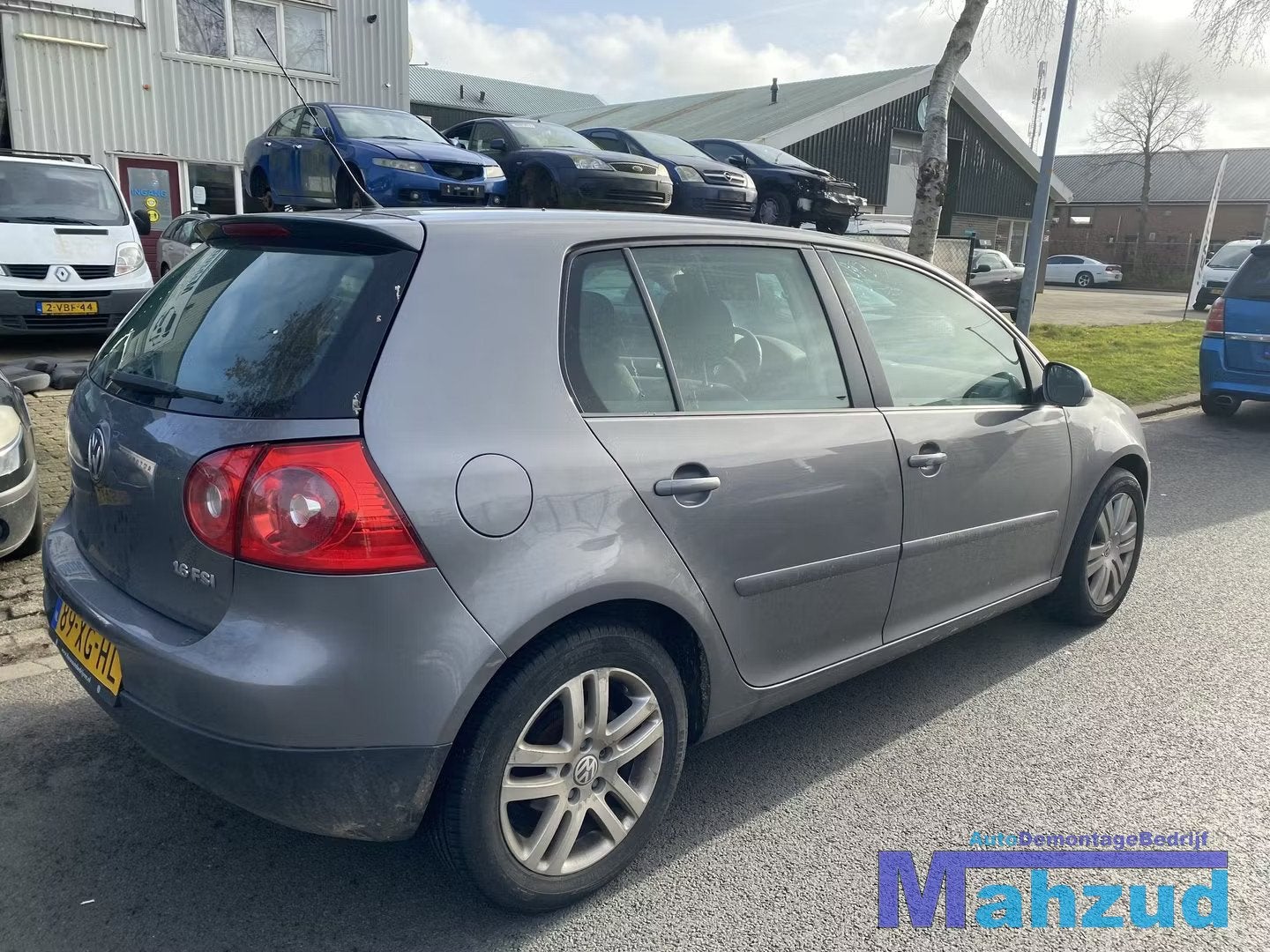 VW GOLF 5 LA7T rechts achter deur portier 2003-2009, Auto-onderdelen, Gebruikt, Volkswagen AG, Achter, Vw@volkswagen.de
