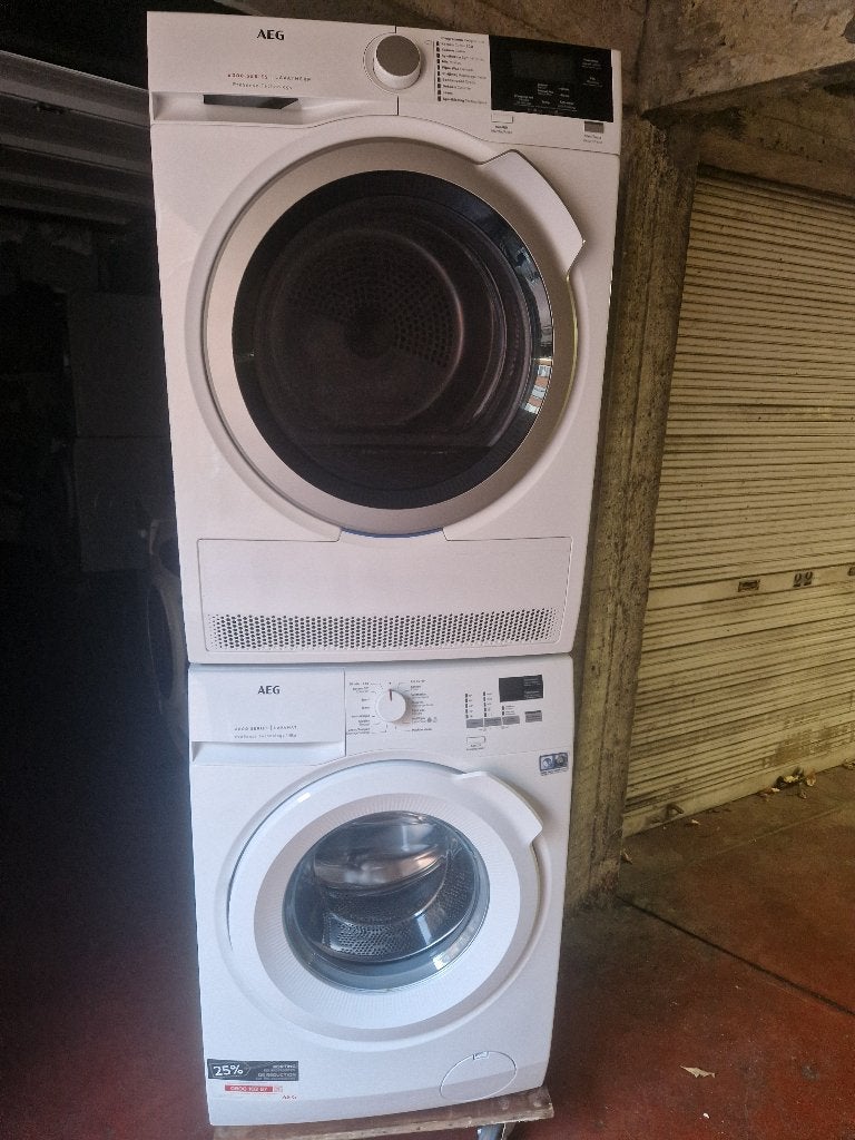 AEG 8 kg A +++ wasmachine. AEG droger van 8 kg, Ophalen, Zo goed als nieuw