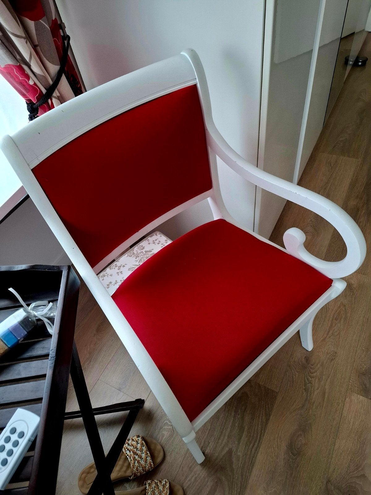 Belle chaise/fauteuil du Père Noël (2 pièces disponibles), Enlèvement, Tissus