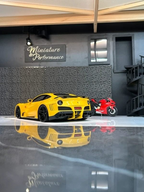1/18 Ferrari F12 Novitec, Enlèvement ou Envoi, Comme neuf, Voiture