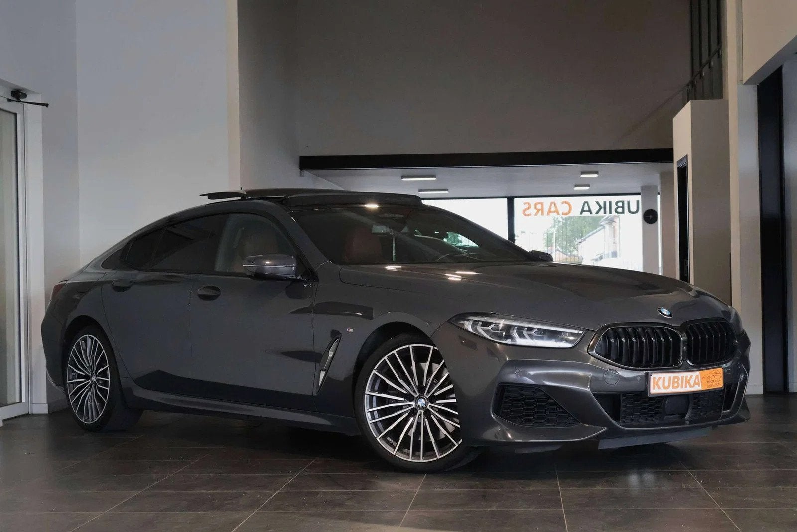 BMW 8 series 840 Gran Coupé 840iAS M-PACK Opendak Head-up G, Autos, Cuir, Argent ou Gris, Achat, 6 cylindres