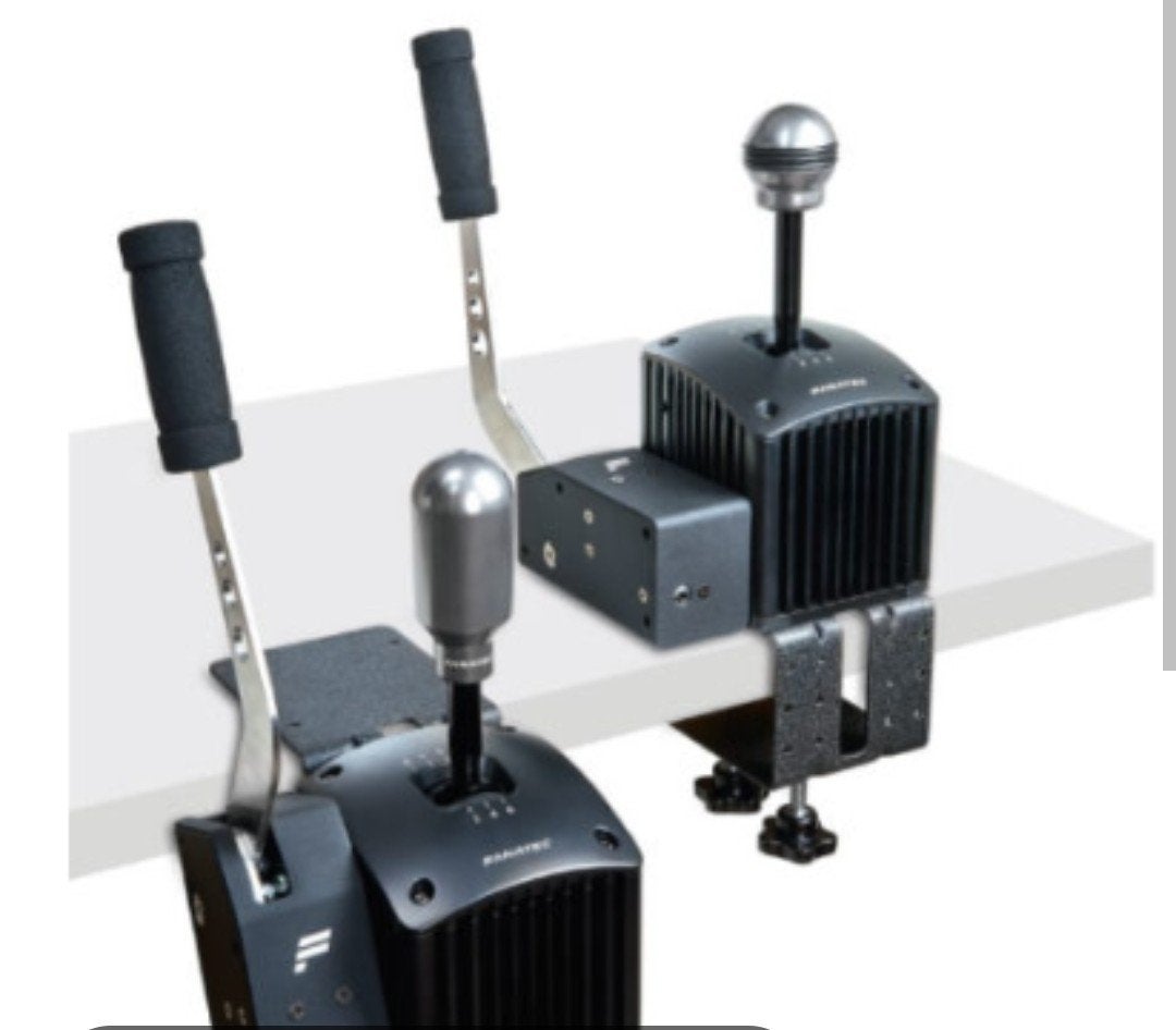 ENSEMBLE FANATEC SHIFTER + FREIN A MAIN + SUPPORT, Enlèvement