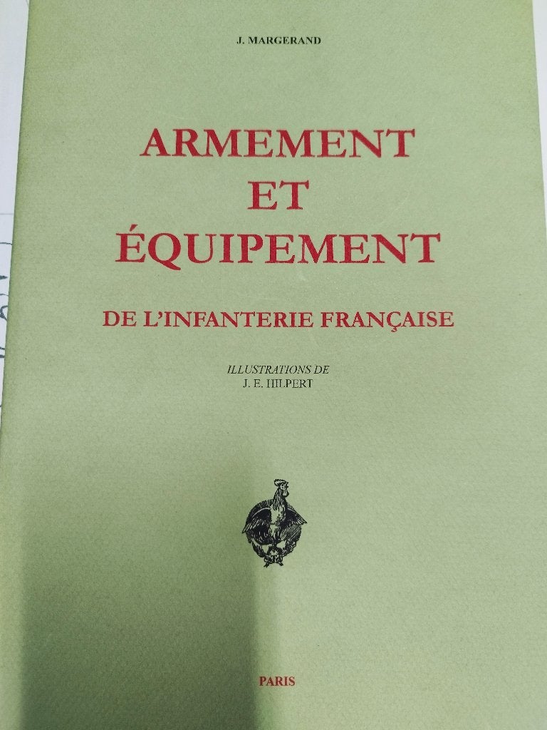 Armement & équipement infanterie française, livre rare - 15€, Boeken, Oorlog en Militair, Zo goed als nieuw, Algemeen, Voor 1940
