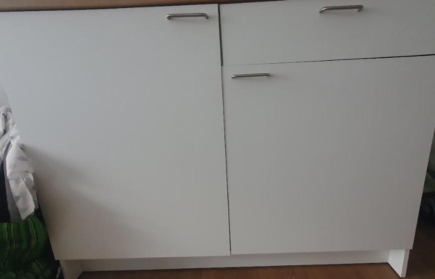 Meuble de cuisine blanc - IKEA, Avec tiroir(s), Moins de 100 cm, Comme neuf, 100 à 150 cm