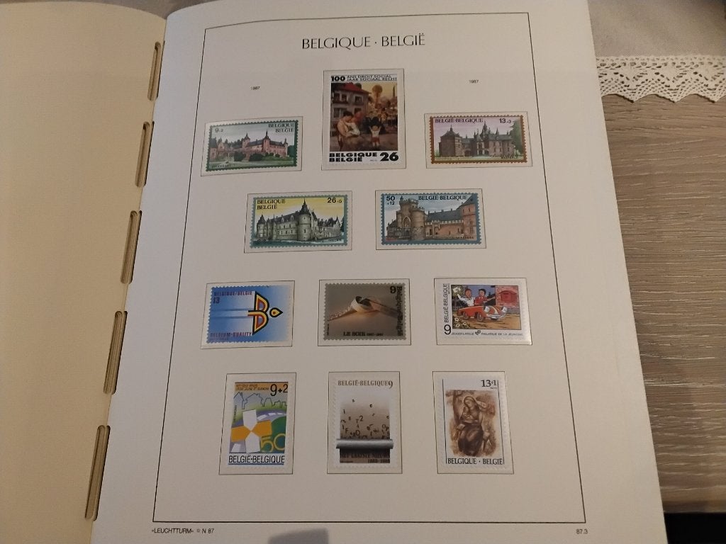 Postzegels België 1973 tot 1986, Postzegels en Munten, Ophalen, Postfris, Frankeerzegel, Postfris