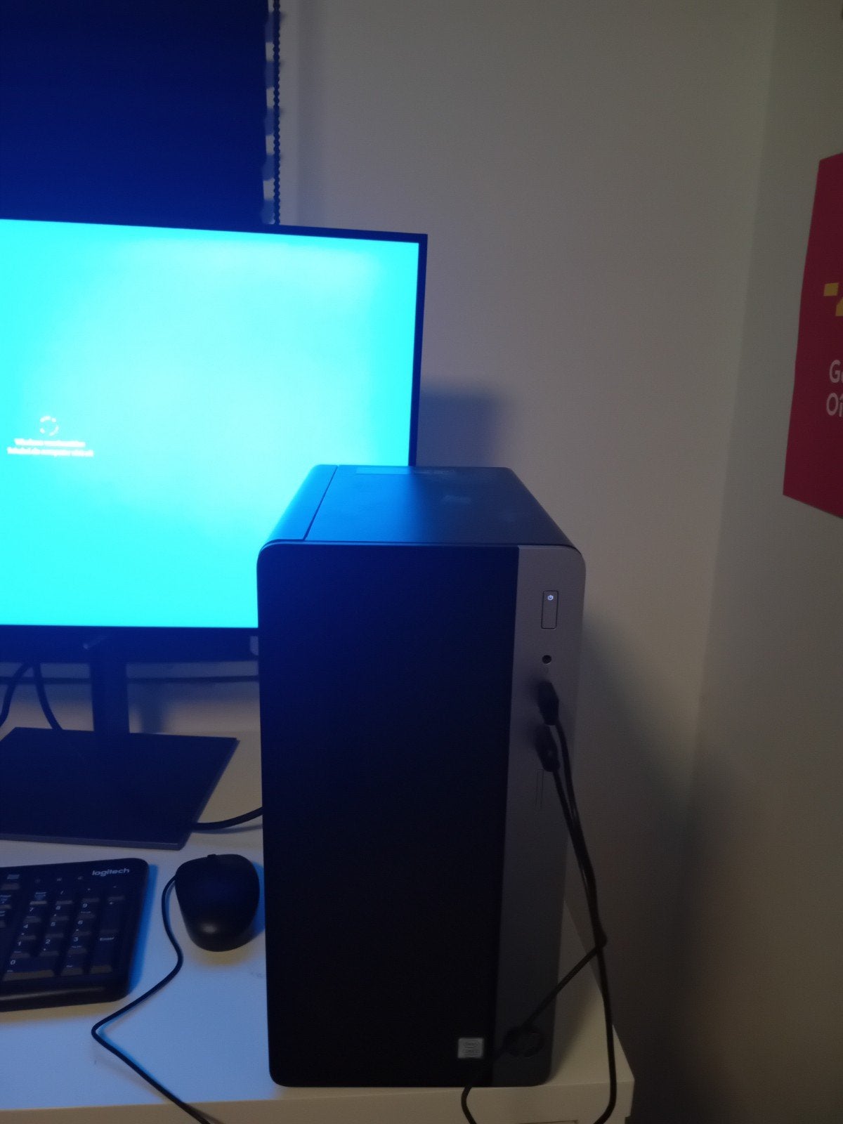 HP prodesk 400 G4 MT pc met intel i5-7500 en windows 10 pro, HP Prodesk, Enlèvement ou Envoi, Comme neuf, 3 à 4 Ghz
