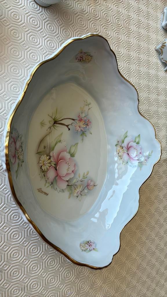 Limoges grote fruitschaal, Antiek en Kunst, Ophalen
