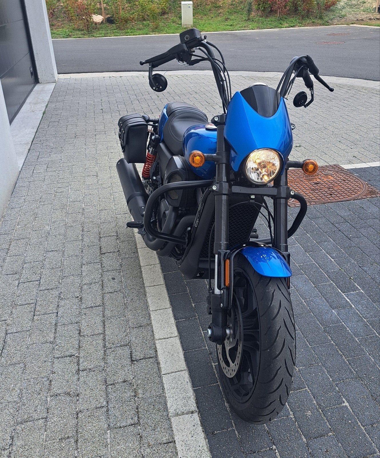 Harley streetrod, 750 cc, Bedrijf